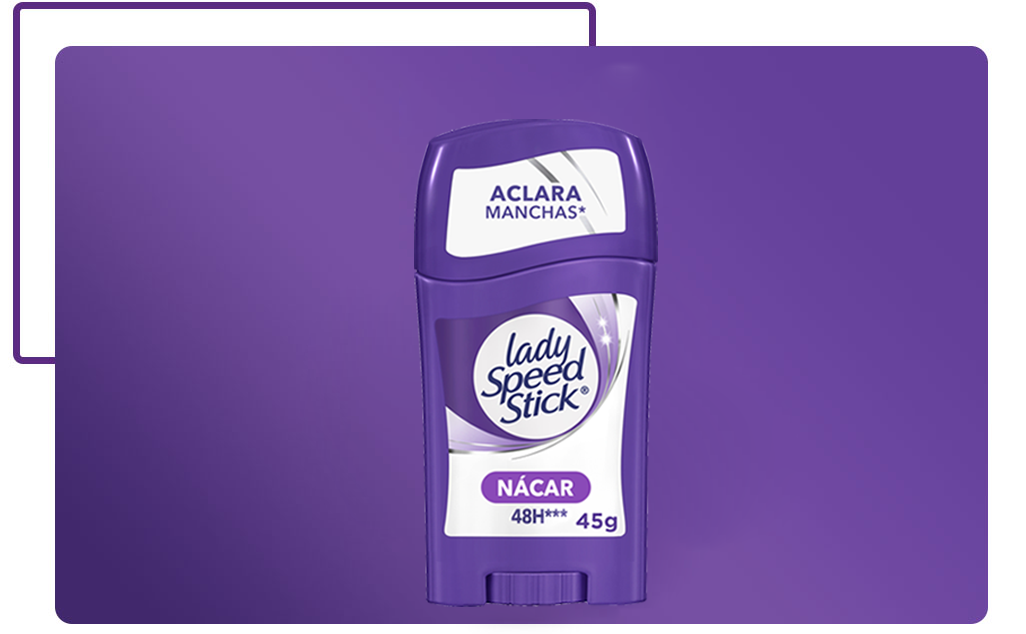 Lady Speed Stick Derma Nácar con Vitamina E en barra