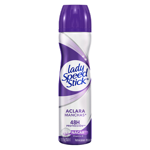 Lady Speed Stick® Aclara Manchas Nácar en Aerosol
